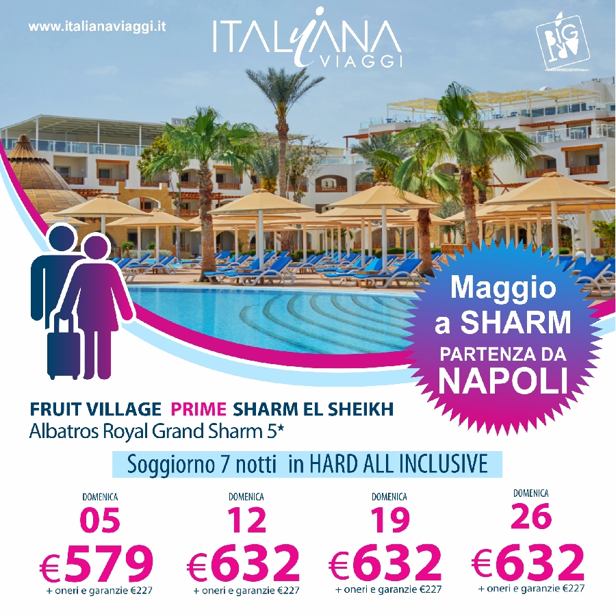   Villaggi-Turistici Egitto Maggio a Sharm