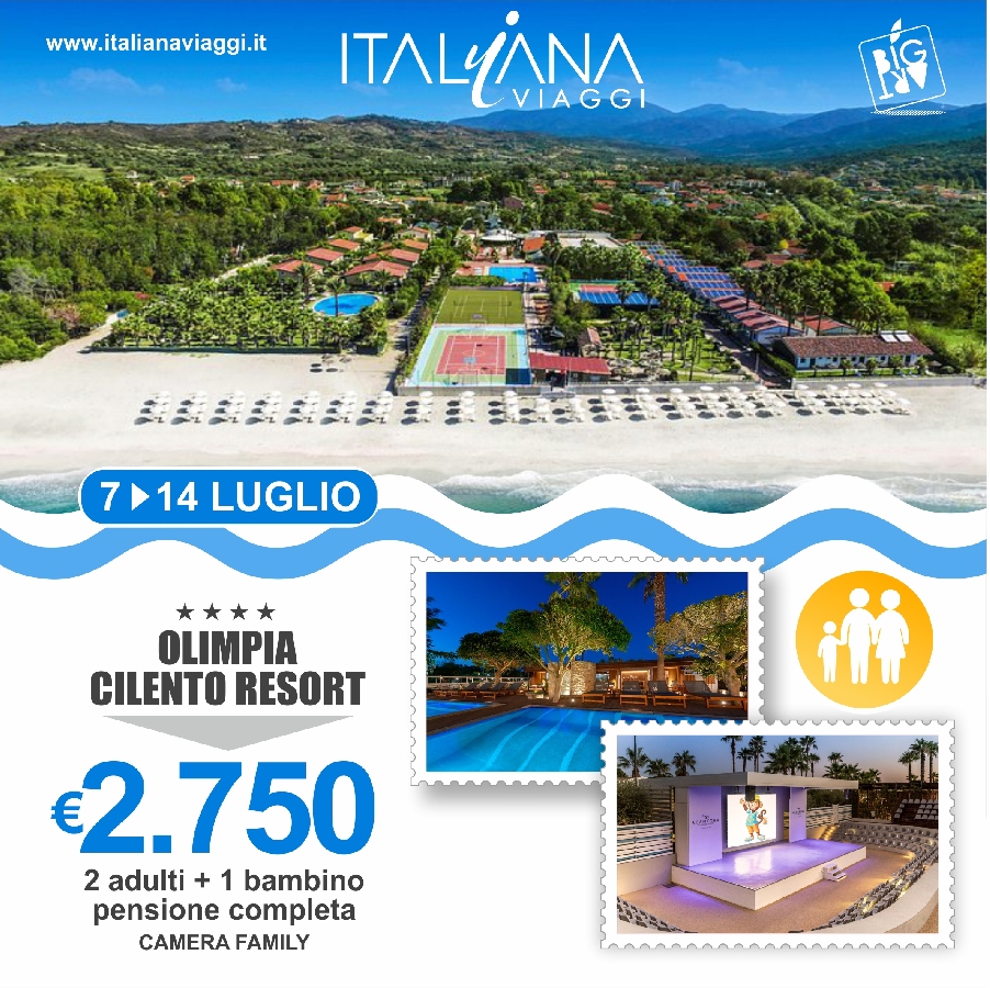   Villaggi-Turistici Olimpia Cilento Resort 4* CILENTO