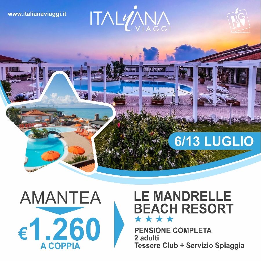   Villaggi-Turistici Le Mandrelle Beach Resort 4* Amantea